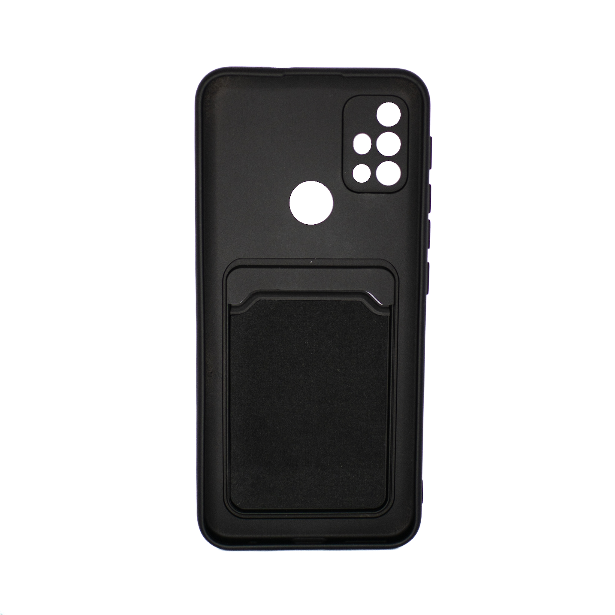 Protectores para celular  para Motorola  MOTO G10 / G20 / G30 Funda de tpu con cubre c�mara y porta tarjeta Negro